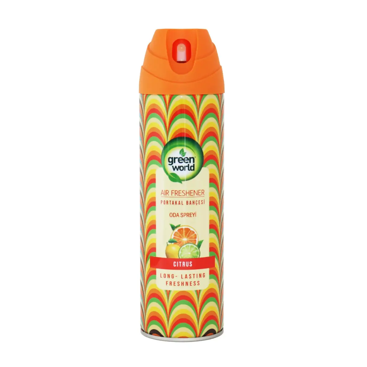 Green World Citrus – Air Freshener – 1×12 – 500ml - Image 1