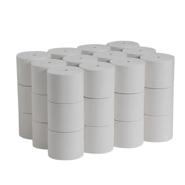 CleanPlus,Compact Coreless Toilet Tissue Roll, 2Ply