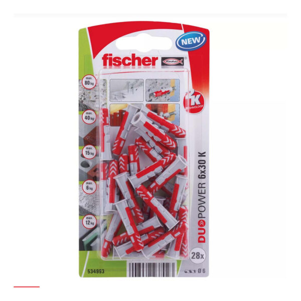 FISHCHER DUOPOWER 6X30 K NV PLUG 28pcs