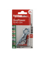 FISHCHER DUOPOWER 8X40 OH K NV PLUG + EYE HOOK 2PCS