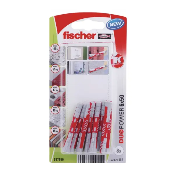 FISHCHER DUOPOWER 6x50 K NV PLUG 8pcs