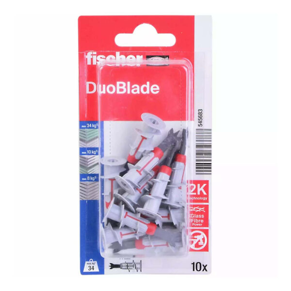 FISHCHER DUOBLADE K NV PLUG 10PCS