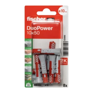 FISHCHER DUOPOWER 10X50 K NV PLUG 8PCS
