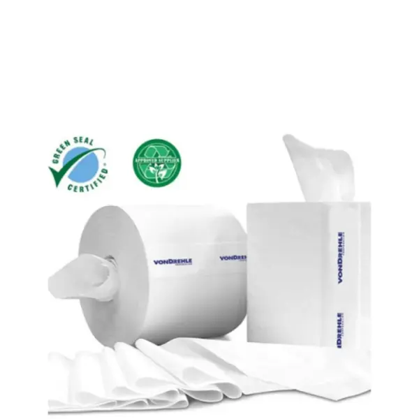 Towel Center Pull White, 1Ply, Preserve