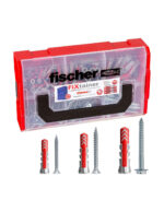 FISHCHER FIXTAINER DUOPOWER S DUOPOWER PLUG + SCREWS VARIOUS SIZES 210PCS
