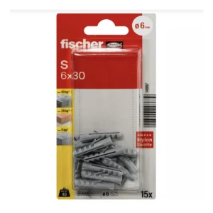 FISHCHER BLISTER S-6 KP PLUG 15PCS