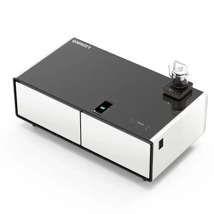 1 Gamvity Newest Luxury Pro Version Smart Coffee Table 135l Refrigerator (Tb135) - White - Image 1