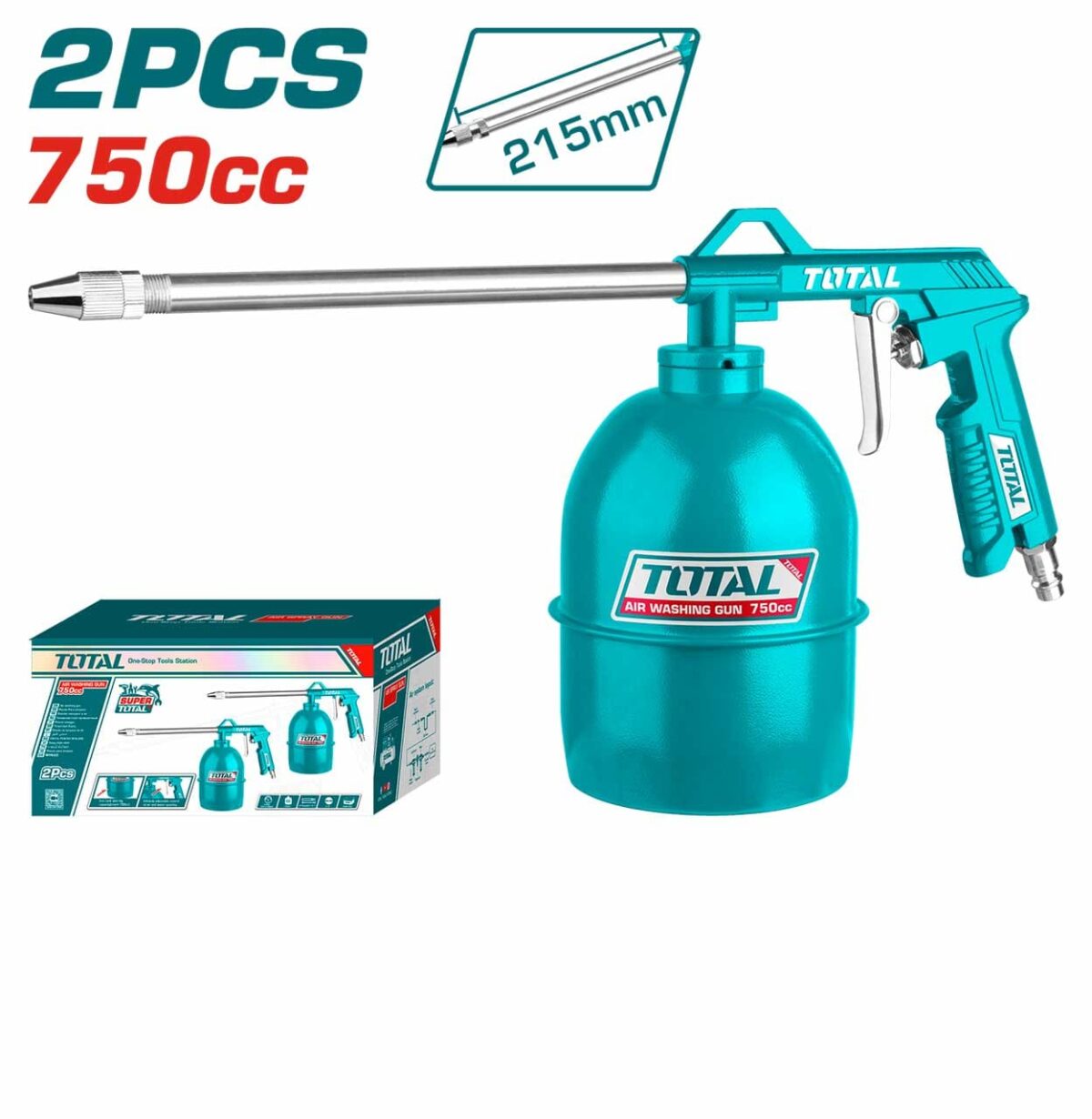 TOTAL Air Washing Gun 750CC - Image 1