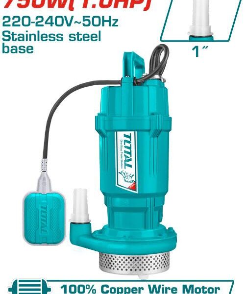 TOTAL Submersible Pump 750W