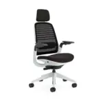 BM Series 1 with Headrest (White)
