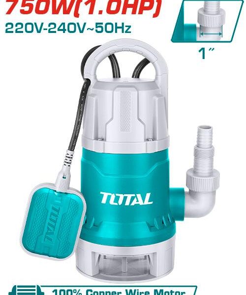 TOTAL Sewage Submersible Pump 750W