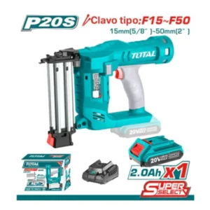 TOTAL Cordless Brad Nailer Kit 50mm
