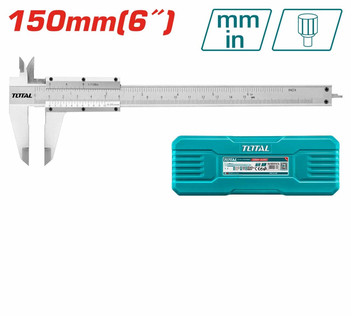 TOTAL Vernier Caliper 150MM - Image 1