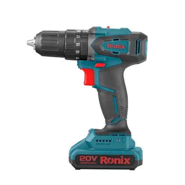 RONIX 8900K 20V Brushless impact Drill kit 13mm-45N.m