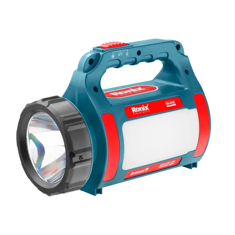 22 RONIX RH-4230 Spotlight And Camping Light 300LM-Briliant model - Image 1