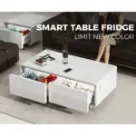 Gamvity Newest Luxury Pro Version Smart Coffee Table 135l Refrigerator (Tb135) - Pure White - Image 3