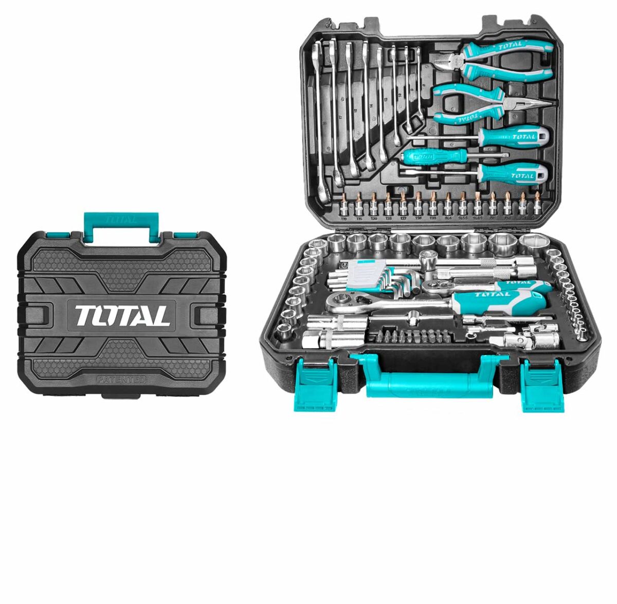 24 TOTAL 100 Pcs Tools Set - Image 1