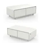 Gamvity Newest Luxury Pro Version Smart Coffee Table 135l Refrigerator (Tb135) - Pure White - Image 2