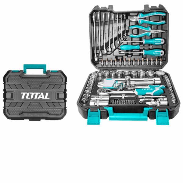 TOTAL 100 Pcs Tools Set