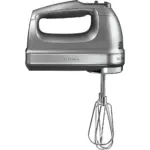 KITCHENAID 9 SPEED HAND MIXER - CONTOUR SILVER