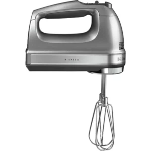 KITCHENAID 9 SPEED HAND MIXER - CONTOUR SILVER