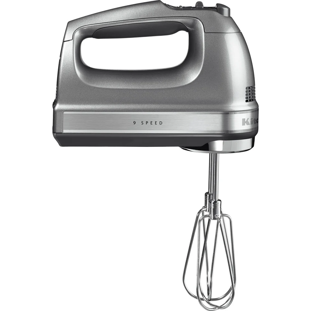 29 KITCHENAID 9 SPEED HAND MIXER - CONTOUR SILVER - Image 1