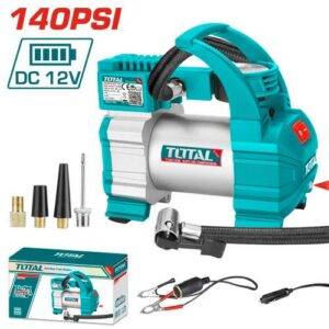 TOTAL Auto Air Compressor 140PSI