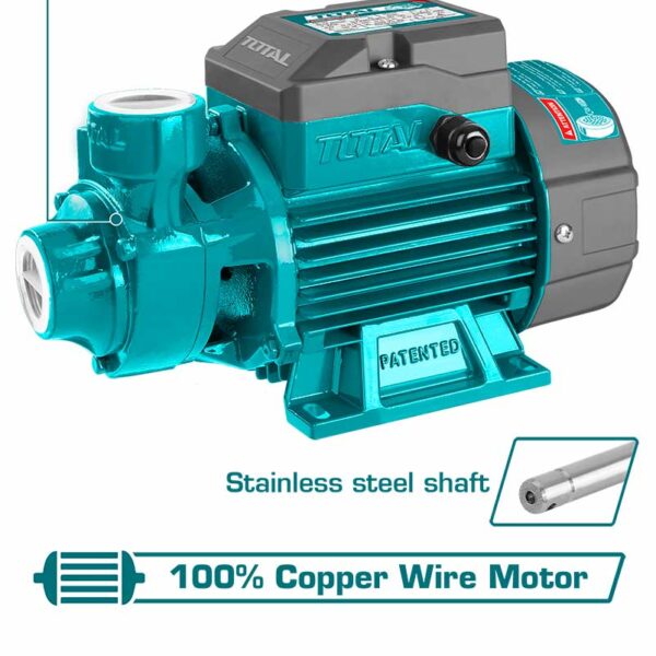 TOTAL Peripheral Pump 550W(0.75HP)