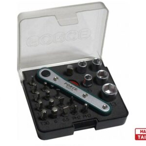 Force 1/4" Mini Ratchet Bit Handle Set