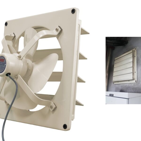 Khaleejia 10" Industrial Exhaust Fan with Shutter