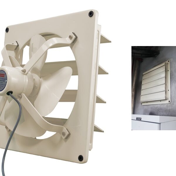 Khaleejia 14" Industrial Exhaust Fan with Shutter