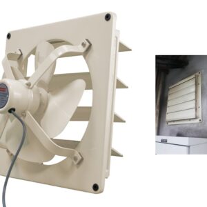 Khaleejia 18" Industrial Exhaust Fan with Shutter