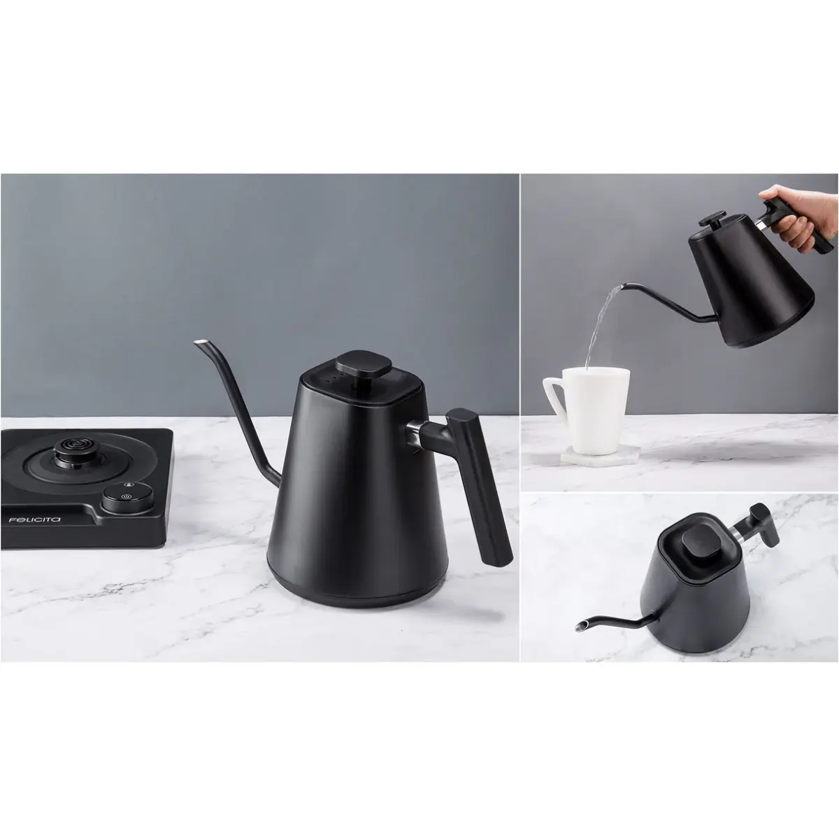Pour Over Electronic Kettlle – 600ml - Image 2