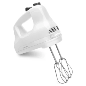 KITCHENAID HAND MIXER 5 SPEED - CLASSIC WHITE