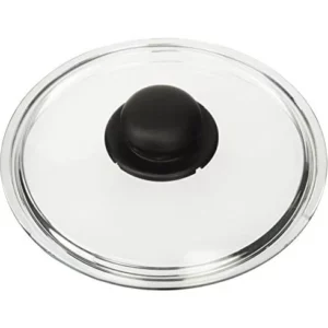 STEEL LID WITH BLACK KNOB