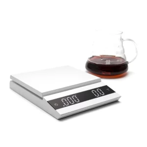 Espresso Scale  Drip scale/Led display, auto smart scale - auto ratio White