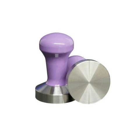 16 COFFEE TAMPER, ALUMINIUM PURPLE PAINTED HANDLE - DIA: 5 CM - Image 1