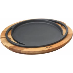 LAVA ROUND CAST IRON PLATE - 28CM