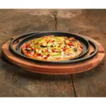 LAVA ROUND CAST IRON PLATE - 28CM - Image 2