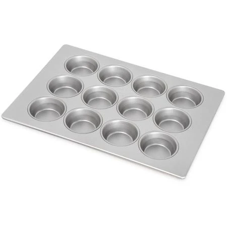 18 Carlisle LARGE CUP CUPCAKE PAN 12 CUP/ 4 OZ - Image 1