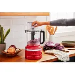 KITCHENAID ARTISAN 3.1 LIT FOOD PROCESSOR - EMPIRE RED - Image 2