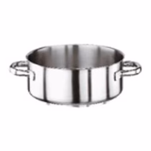 PADERNO S/STEEL CASSEROLE POT 2 HANDLES PADERNO, DIAM: 40X14.5 CMS, CAPACITY 18 LTR