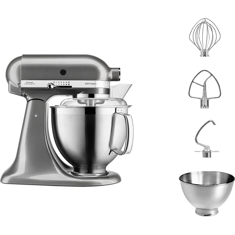 22 KITCHENAID ARTISAN 4.8 LIT TILT-HEAD STAND MIXER - IMPERIAL GREY - Image 1