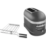 KITCHENAID ARTISAN 2 - SLICE TOASTER - IMPERIAL GREY - Image 2