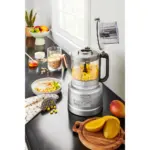 KITCHENAID ARTISAN 3.1 LIT FOOD PROCESSOR - CONTOUR SILVER - Image 2