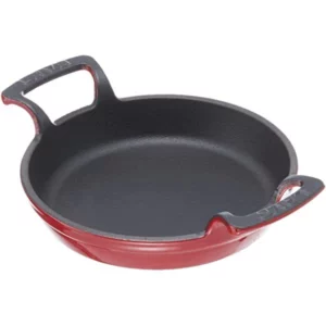 LAVA ROUND DISH RED -16 CM