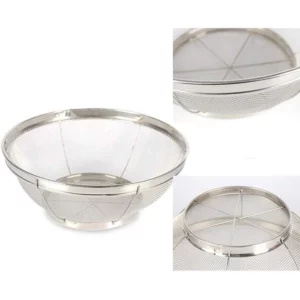 TAI STEEL 18-8 WIRE BASKET, DIA:33 CM