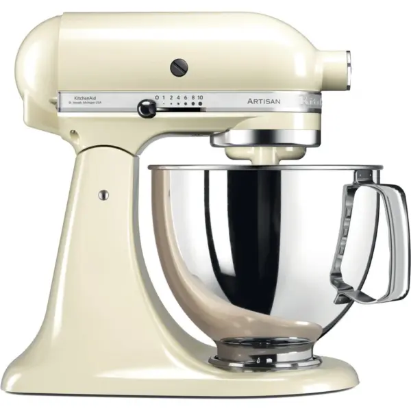 KITCHENAID ARTISAN 4.8 LIT TILT- HEAD STAND MIXER- ALMOND CREAM