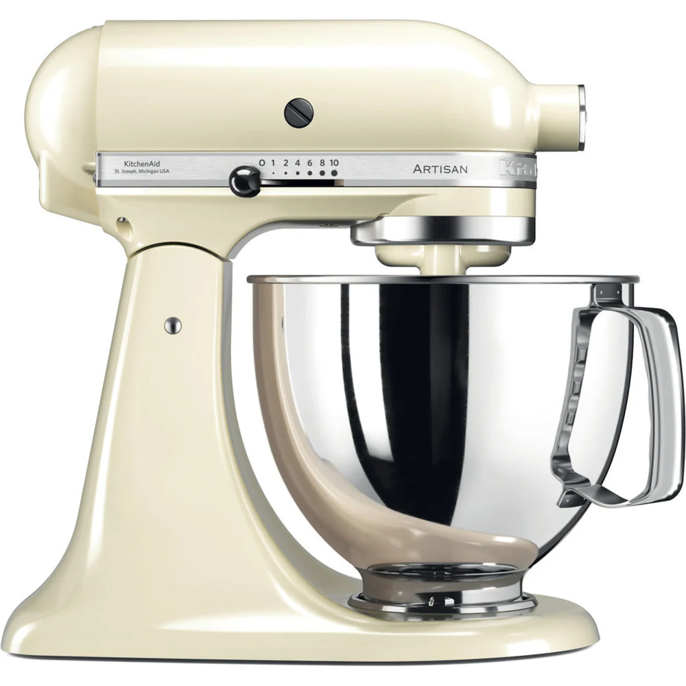 35 KITCHENAID ARTISAN 4.8 LIT TILT- HEAD STAND MIXER- ALMOND CREAM - Image 1