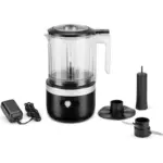 KITCHENAID CORDLESS FOOD CHOPPER 1.19 LIT - BLACK MATT